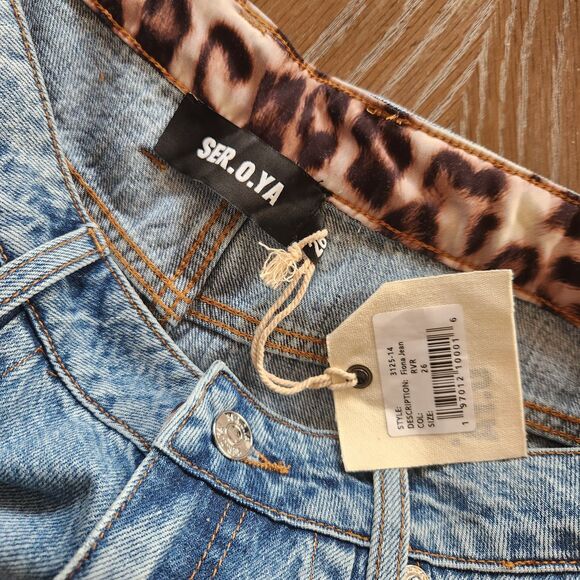 SER.O.YA Fiona Low Rise Wide Leg Jeans - Picture 8 of 12